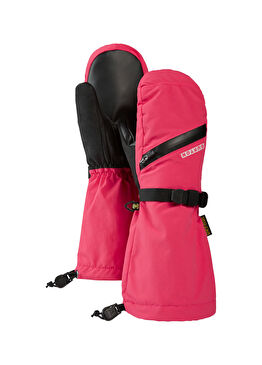 Vent Mittens Pembe Unisex Çocuk Kayak Eldiveni