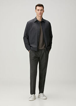 Antrasit Yün Pantolon