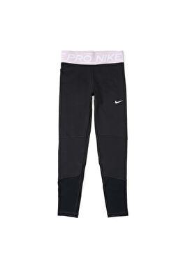 Pro Dri-Fit Siyah Silver Kız Çocuk Tayt