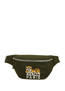 Happy Tiger Haki Kadın Bel Çantası