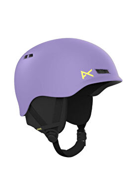 Burner Ski Helmet Mor Unisex Çocuk Kayak Kaskı