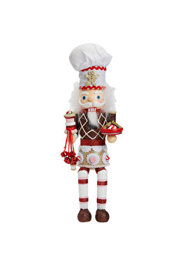 Figür Formlu Ahşap Yılbaşı Süsü