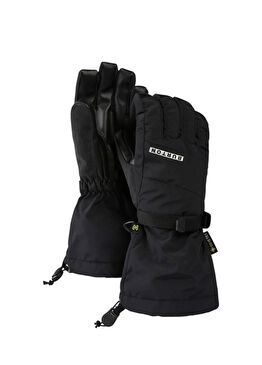 K Gore-Tex Siyah Unisex Çocuk Kayak Eldiveni