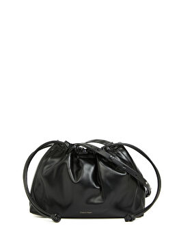 Siyah Logolu Kadın Çanta