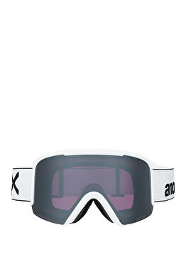 Nesa Goggles + Lens + Mfi:registered: Face Mask Goggle Beyaz Unisex Kayak Gözlüğü