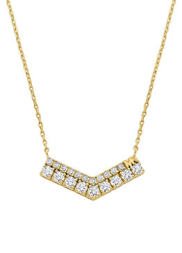 Spring Ring MKJ8516-710 Altın Rengi Kadın Kolye