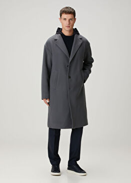 Gri Yün Palto