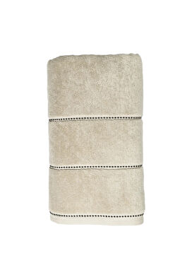 Copper Ekru Pamuklu Banyo Havlusu 90 x 150 cm