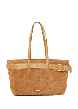 Jane Taba Kadın Süet Alışveriş Çantası