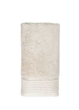 Vinca Pima Bej Pamuk Banyo Havlusu 90 x 150 cm