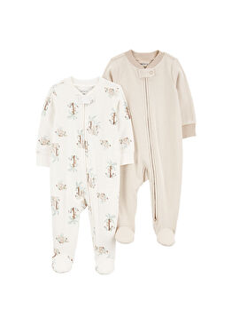 Unisex Bebek 2'li Uyku Tulumu Set
