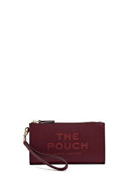 Bordo Kadın Deri El Portföyü