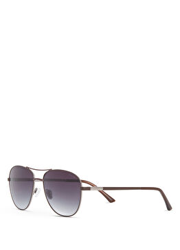 CR 80078 C2 Metalik Kahverengi Metal Erkek Güneş Gözlüğü