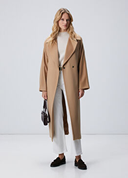 Limited Bej Yün Manto