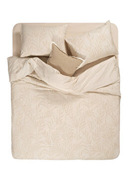 Costa Natural Jakarlı %100 Pamuk King Size Nevresim Seti