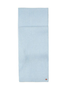 Mavi Kadın Yün Atkı