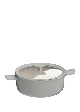 Balance Moonmist Yapışmaz Seramik Kapaklı Alüminyum Tencere 28 cm