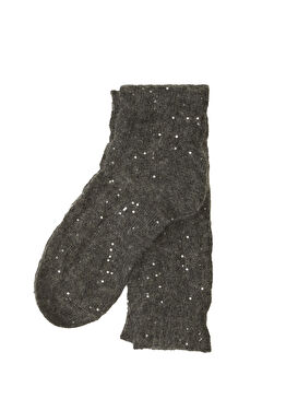 Gri Kadın Çorap