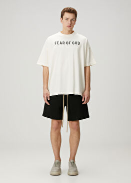 Siyah Beli Kordonlu Bermuda