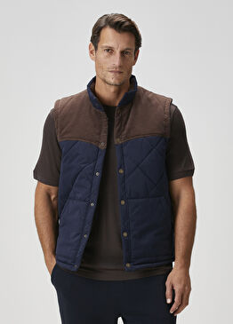 Tranent Lacivert Puff Yelek