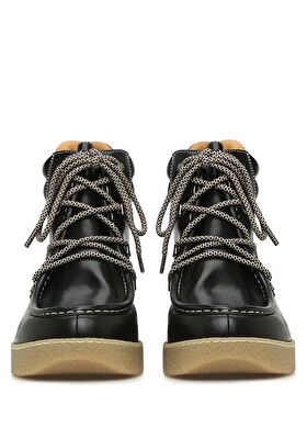 isabel marant alpica leather hiking boots