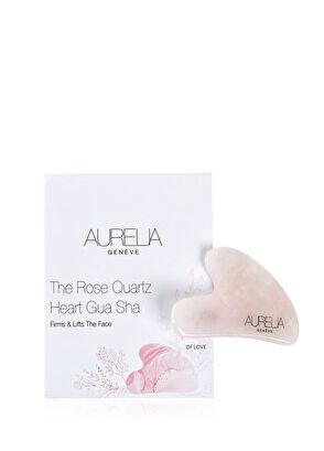 Aurelia Genève Rose Quartz Heart Gua Sha Taşı - 8