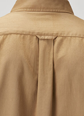 Beymen Club Comfort Fit Deve Tüyü Gabardin Doku Gömlek - 7