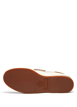 Timberland Classic Off White Women's Leather Loafer - 8