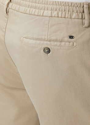 Beymen Club Beige Piece Paint Double Leg Knitted Shorts - 6