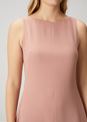 Beymen Club Dusty Rose Midi Dress - 5