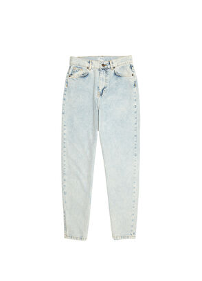 Beymen Club Açık Mavi Slim Mom Jean Pantolon - 6