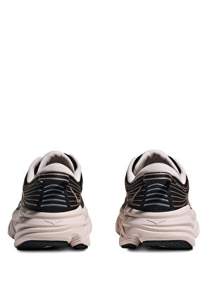 Hoka Bondi 7 Siyah Pembe Kadın Sneaker - 5