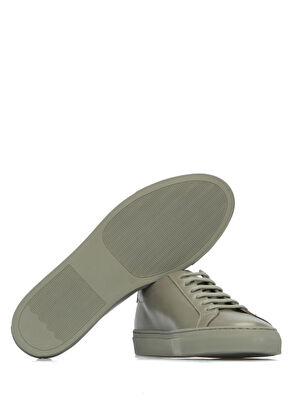 Common Projects Original Achilles Gri Erkek Deri Sneaker - 6