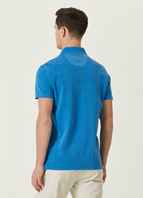 Beymen Club Comfort Fit Kobalt Polo Yaka T-shirt - 5