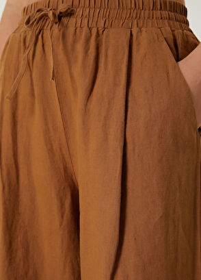Beymen Club Camel Keten Pantolon - 4