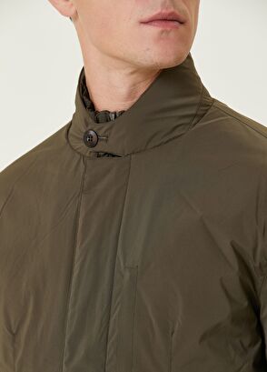 Beymen Club Khaki Jacket with Inner Collar Detail - 6