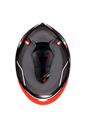 Agv K6 S Reeval White Red Grey Kapalı Unisex Kask - 8