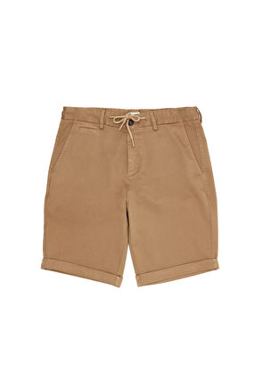 Beymen Club Bej Beli Kordonlu Şort - 6