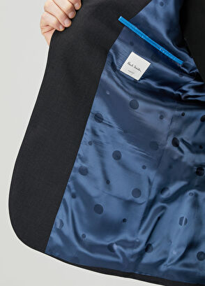 Antrasit Yün Takım Elbise - Görsel 9