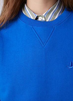 Beymen Club Cobalt Basic Sweatshirt - 7