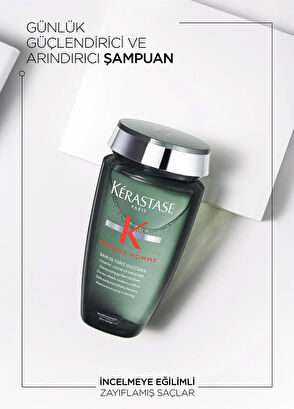 Kerastase Genesis Homme Anti-Shedding Shampoo for Men 250 ml + Styling Spray 150 ml Hair Care Set of 2 - 3