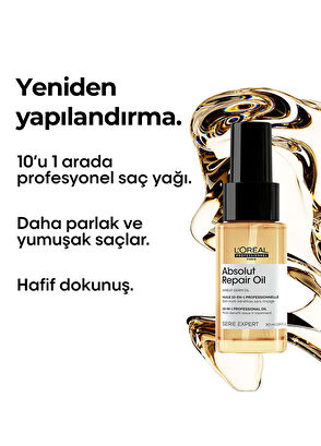 Loreal Professionnel Paris Serie Expert Absolut Repair 10 Effective Miracle Care Oils for Damaged Hair 30 ml - 3