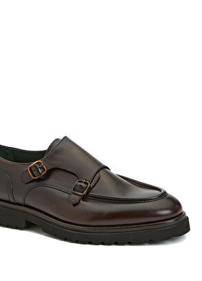 George Hogg Kahverengi Erkek Deri Ayakkabı - 6