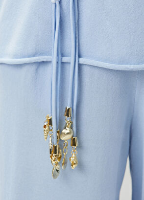 Join Us Blue Knit Blouse - 6