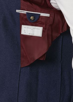 Brunello Cucinelli Dark Blue Cashmere Jacket - 8