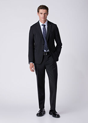 Beymen Club Black Wool Suit - 3