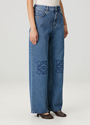 Anagram Baggy Mavi Jean Pantolon - Görsel 5