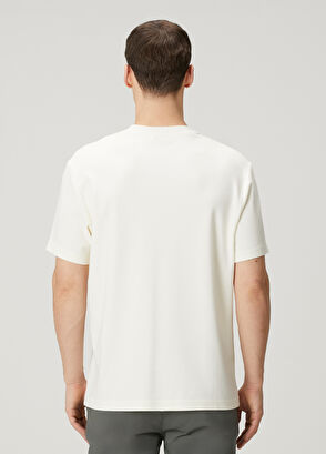 Beymen Club Relax Fit Cream Basic T-Shirt - 5