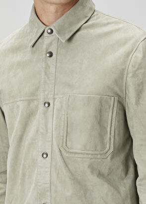 Beymen Club Cagla Leather Shirt - 6