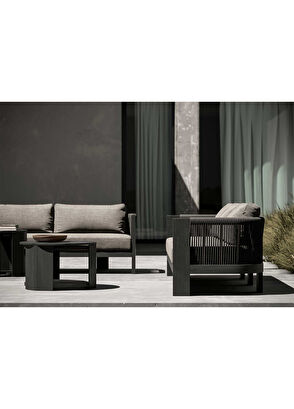 Snoc Ralph Noche Siyah Bahçe Oturma Grubu - 5